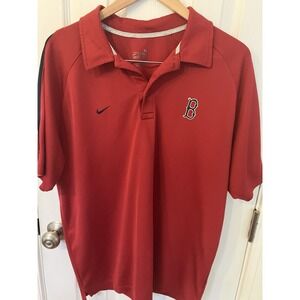 Nike Dri Fit Boston Redsox Polo. XL
